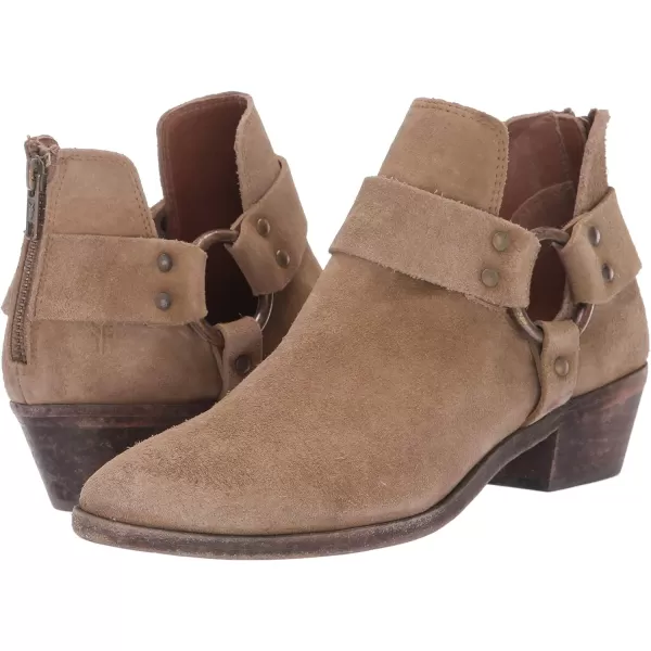 Frye Women's Ray Harness Back Zip Ankle Boot