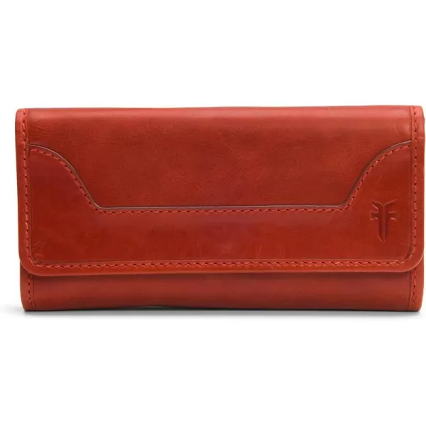 FRYE Melissa Continental Snap Leather Wallet