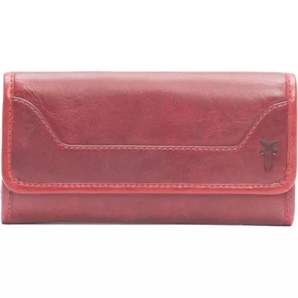 FRYE Melissa Continental Snap Leather Wallet