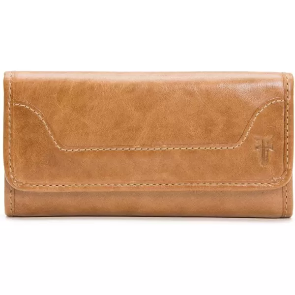 FRYE Melissa Continental Snap Leather Wallet