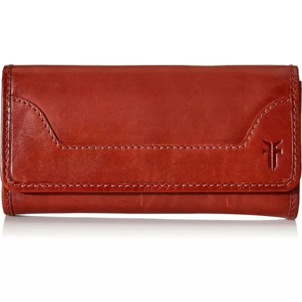 FRYE Melissa Continental Snap Leather Wallet