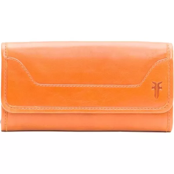 FRYE Melissa Continental Snap Leather Wallet