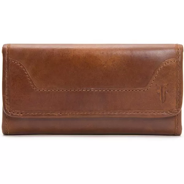 FRYE Melissa Continental Snap Leather Wallet