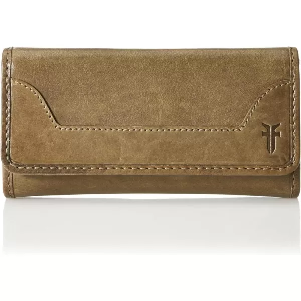 FRYE Melissa Continental Snap Leather Wallet