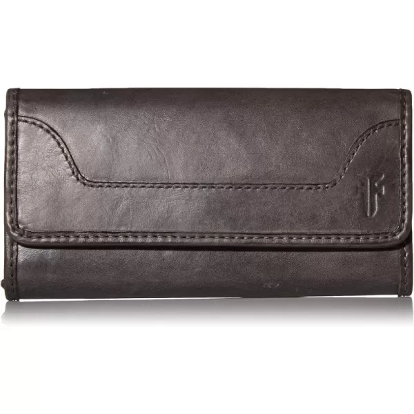 FRYE Melissa Continental Snap Leather Wallet