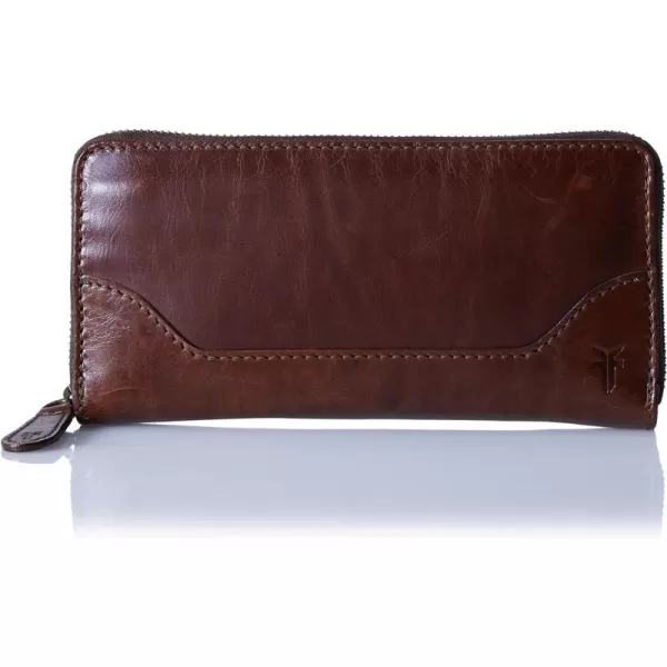 FRYE Melissa Zip Around Leather Wallet