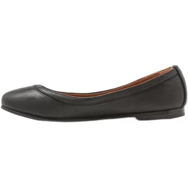 Frye Carson Ballet Flats for Women Featuring Premium Tumbled Leather with Leather Lining and Leather Outsole – 3/8" Heel