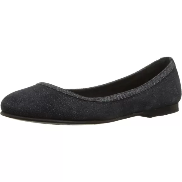 Frye Carson Ballet Flats for Women Featuring Premium Tumbled Leather with Leather Lining and Leather Outsole – 3/8" Heel