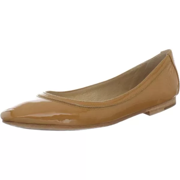 Frye Carson Ballet Flats for Women Featuring Premium Tumbled Leather with Leather Lining and Leather Outsole – 3/8" Heel