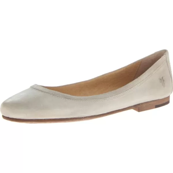 Frye Carson Ballet Flats for Women Featuring Premium Tumbled Leather with Leather Lining and Leather Outsole – 3/8" Heel