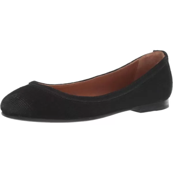 Frye Carson Ballet Flats for Women Featuring Premium Tumbled Leather with Leather Lining and Leather Outsole – 3/8" Heel