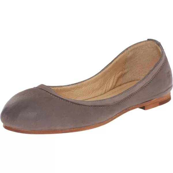 Frye Carson Ballet Flats for Women Featuring Premium Tumbled Leather with Leather Lining and Leather Outsole – 3/8" Heel