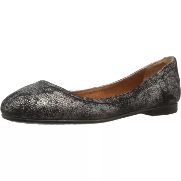 Frye Carson Ballet Flats for Women Featuring Premium Tumbled Leather with Leather Lining and Leather Outsole – 3/8" Heel