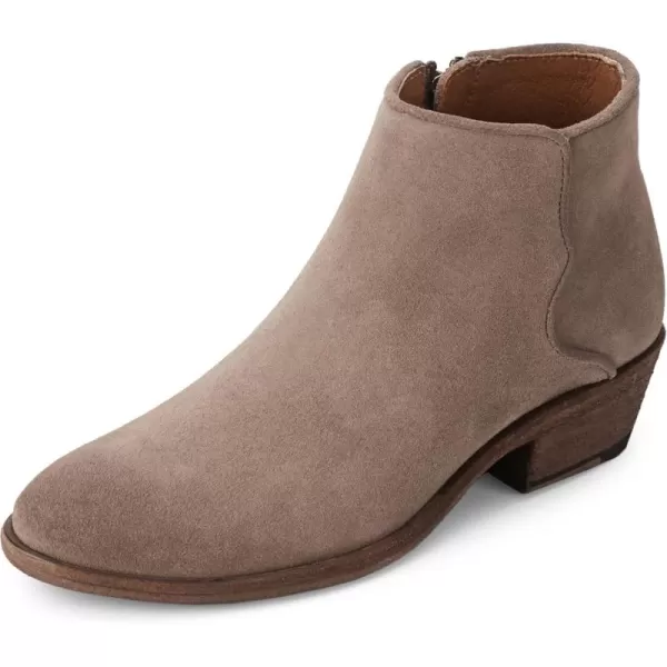 Frye Carson Piping Booties for Women Made from Soft Full-Grain Leather with Signature Western-Inspired Piping Detail and Supple Leather Lining – 4” Shaft Height)