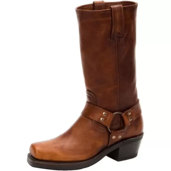 Frye Harness 12R Boots for Women Crafted with Italian Leather with Goodyear Welt Construction, Durable Rubber Outsole, and Nickel &amp; Brass Hardware – 11 ½” Shaft Height