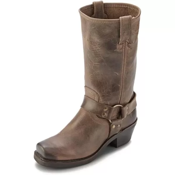 Frye Harness 12R Boots for Women Crafted with Italian Leather with Goodyear Welt Construction, Durable Rubber Outsole, and Nickel &amp; Brass Hardware – 11 ½” Shaft Height