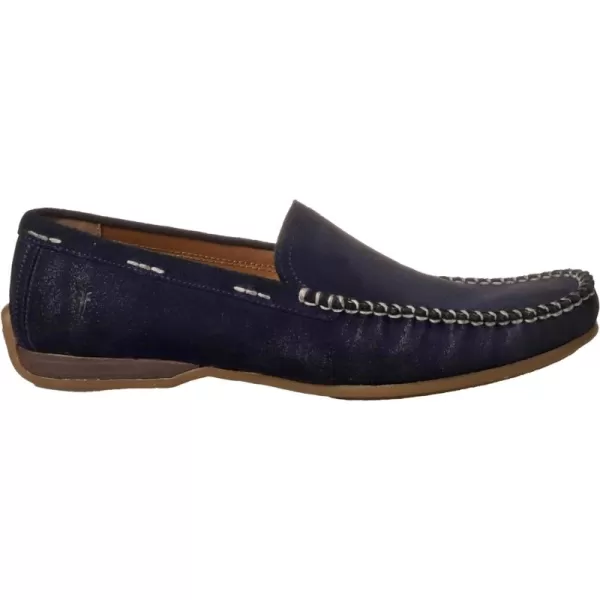 Frye Lewis Venetian Loafers for Men Hand-Crafted with Antique Pull-Up Leather with Moccasin Construction, Full Rubber Outsole, and Modified Heel – ¾” Heel Height