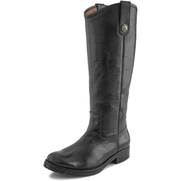 Frye Melissa Button 2 Equestrian-Inspired Tall Boots for Women Made from Hard-Wearing Vintage Leather with Antique Metal Hardware and Leather Outsole – 15 ½” Shaft Height