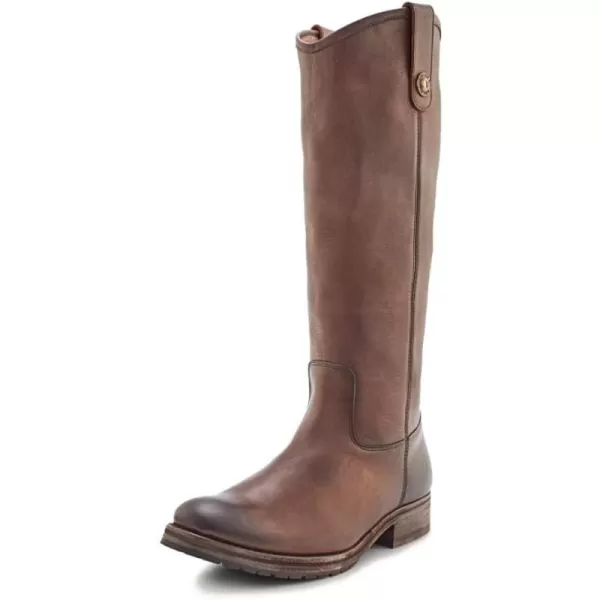 Frye Melissa Button 2 Equestrian-Inspired Tall Boots for Women Made from Hard-Wearing Vintage Leather with Antique Metal Hardware and Leather Outsole – 15 ½” Shaft Height