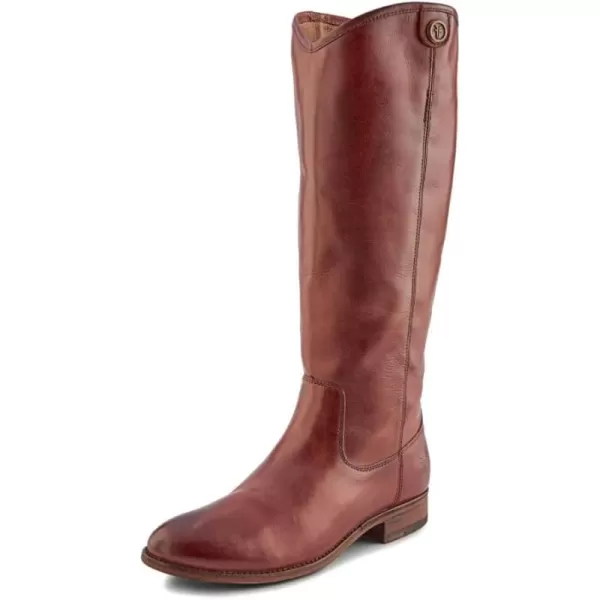 Frye Melissa Button 2 Equestrian-Inspired Tall Boots for Women Made from Hard-Wearing Vintage Leather with Antique Metal Hardware and Leather Outsole – 15 ½” Shaft Height