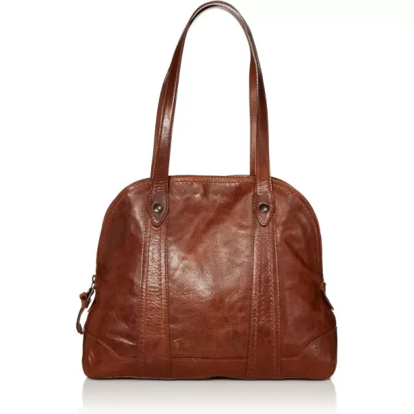 Frye Melissa Leather Domed Zip Satchel