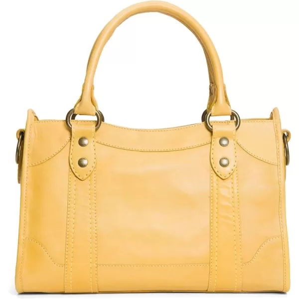 Frye Melissa Zip Satchel Leather Handbag