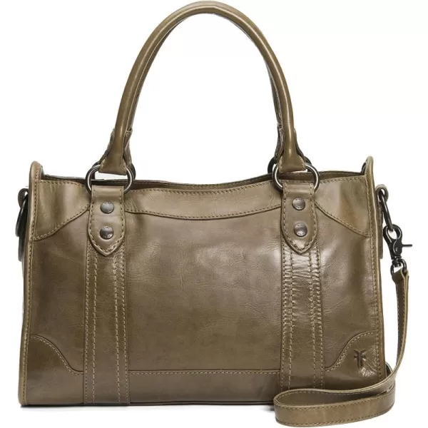 Frye Melissa Zip Satchel Leather Handbag