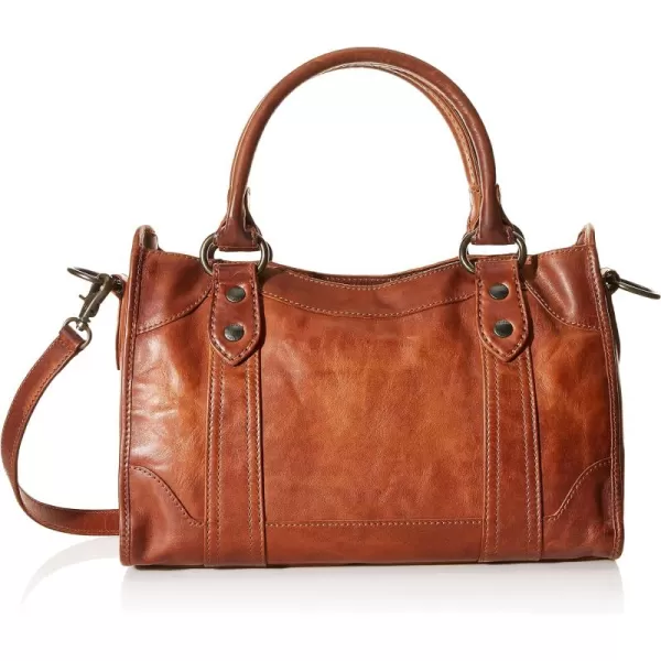 Frye Melissa Zip Satchel Leather Handbag