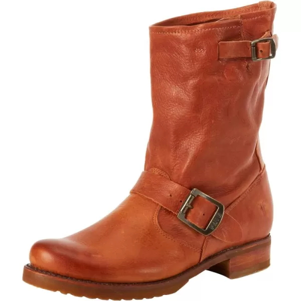 Frye Veronica Short Boots for Women Made from Full-Grain Leather with Antique Metal Hardware, Goodyear Welt Construction, and Rubber Lug Soles – 6 ¾” Shaft Height