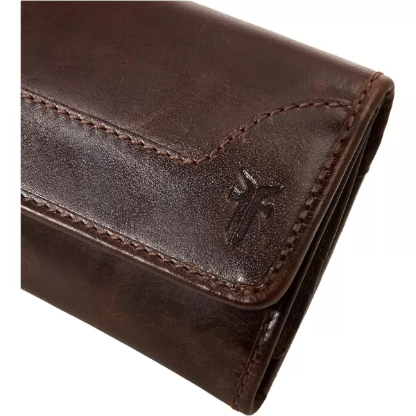 FRYE Melissa Continental Snap Leather Wallet