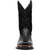 imageFrye Mens Hauser Logo Stitch Western BootBlackBlack