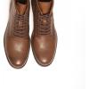 imageFrye Tyler Lace Up Boots for Men Crafted from Soft Vintage Leather with Blake Construction Burnished Toe and Heel and Rubber Inserts on Leather Soles  5  Shaft HeightCognac  Nessy