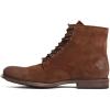 imageFrye Tyler Lace Up Boots for Men Crafted from Soft Vintage Leather with Blake Construction Burnished Toe and Heel and Rubber Inserts on Leather Soles  5  Shaft HeightBrown  Hendricks Leather