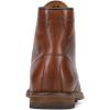 imageFrye Tyler Lace Up Boots for Men Crafted from Soft Vintage Leather with Blake Construction Burnished Toe and Heel and Rubber Inserts on Leather Soles  5  Shaft HeightCognac  Flex