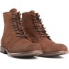 imageFrye Tyler Lace Up Boots for Men Crafted from Soft Vintage Leather with Blake Construction Burnished Toe and Heel and Rubber Inserts on Leather Soles  5  Shaft HeightBrown  Hendricks Leather