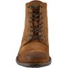 imageFrye Tyler Lace Up Boots for Men Crafted from Soft Vintage Leather with Blake Construction Burnished Toe and Heel and Rubber Inserts on Leather Soles  5  Shaft HeightTan  Hendricks Leather