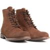 imageFrye Tyler Lace Up Boots for Men Crafted from Soft Vintage Leather with Blake Construction Burnished Toe and Heel and Rubber Inserts on Leather Soles  5  Shaft HeightBrown  Hendricks Leather