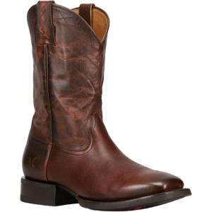 imageFrye Mens Hauser Logo Stitch Western BootTobacco