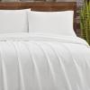 imageFRYE Cotton Linen Blend Beige Cotton 2Piece Standard Pillowcases Solid 60 Cotton40 Linen for Men and Women OekoTEX Certified ConfidenceWhite