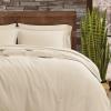 imageFRYE Cotton Linen Blend Blush 3 Piece Full Sheet SetBeige