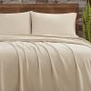 imageFRYE Cotton Linen Blend Blush 3 Piece Full Sheet SetBeige