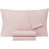 imageFRYE Cotton Linen Blend Blush 3 Piece Full Sheet SetBlush
