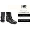 imageFrye 5  Veronica Booties for Women  FullGrain BrushOff Leather with Antique Metal Hardware and Rubber Outsole Genuine Stitch Welt ConstructionBlack  Apalusa
