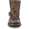imageFrye 5  Veronica Booties for Women  FullGrain BrushOff Leather with Antique Metal Hardware and Rubber Outsole Genuine Stitch Welt ConstructionBlack  Toga Leather