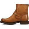 imageFrye 5  Veronica Booties for Women  FullGrain BrushOff Leather with Antique Metal Hardware and Rubber Outsole Genuine Stitch Welt ConstructionCaramel  Flex