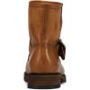 imageFrye 5  Veronica Booties for Women  FullGrain BrushOff Leather with Antique Metal Hardware and Rubber Outsole Genuine Stitch Welt ConstructionCaramel  Flex