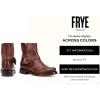 imageFrye 5  Veronica Booties for Women  FullGrain BrushOff Leather with Antique Metal Hardware and Rubber Outsole Genuine Stitch Welt ConstructionChocolate