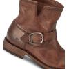 imageFrye 5  Veronica Booties for Women  FullGrain BrushOff Leather with Antique Metal Hardware and Rubber Outsole Genuine Stitch Welt ConstructionStone  Tonara