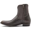 imageFrye Austin Inside Zip Mens  Stylish Durable Leather Footwear with Cushioned Insole for Comfort and Side Zipper Access Western BootsBlack  Toga Leather