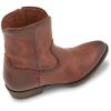imageFrye Austin Inside Zip Mens  Stylish Durable Leather Footwear with Cushioned Insole for Comfort and Side Zipper Access Western BootsCognac  Renice Leather